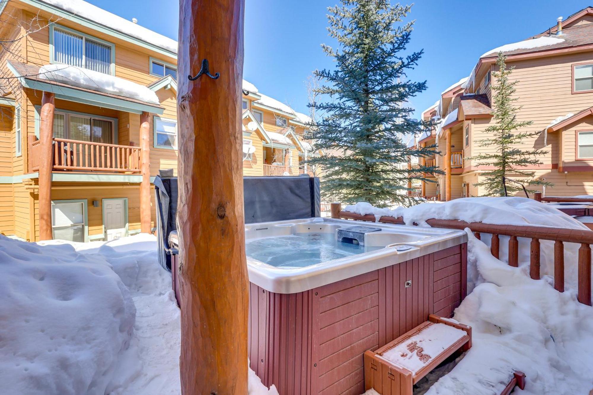 הוילה Airy Winter Park Gem With Private Outdoor Hot Tub! מראה חיצוני תמונה