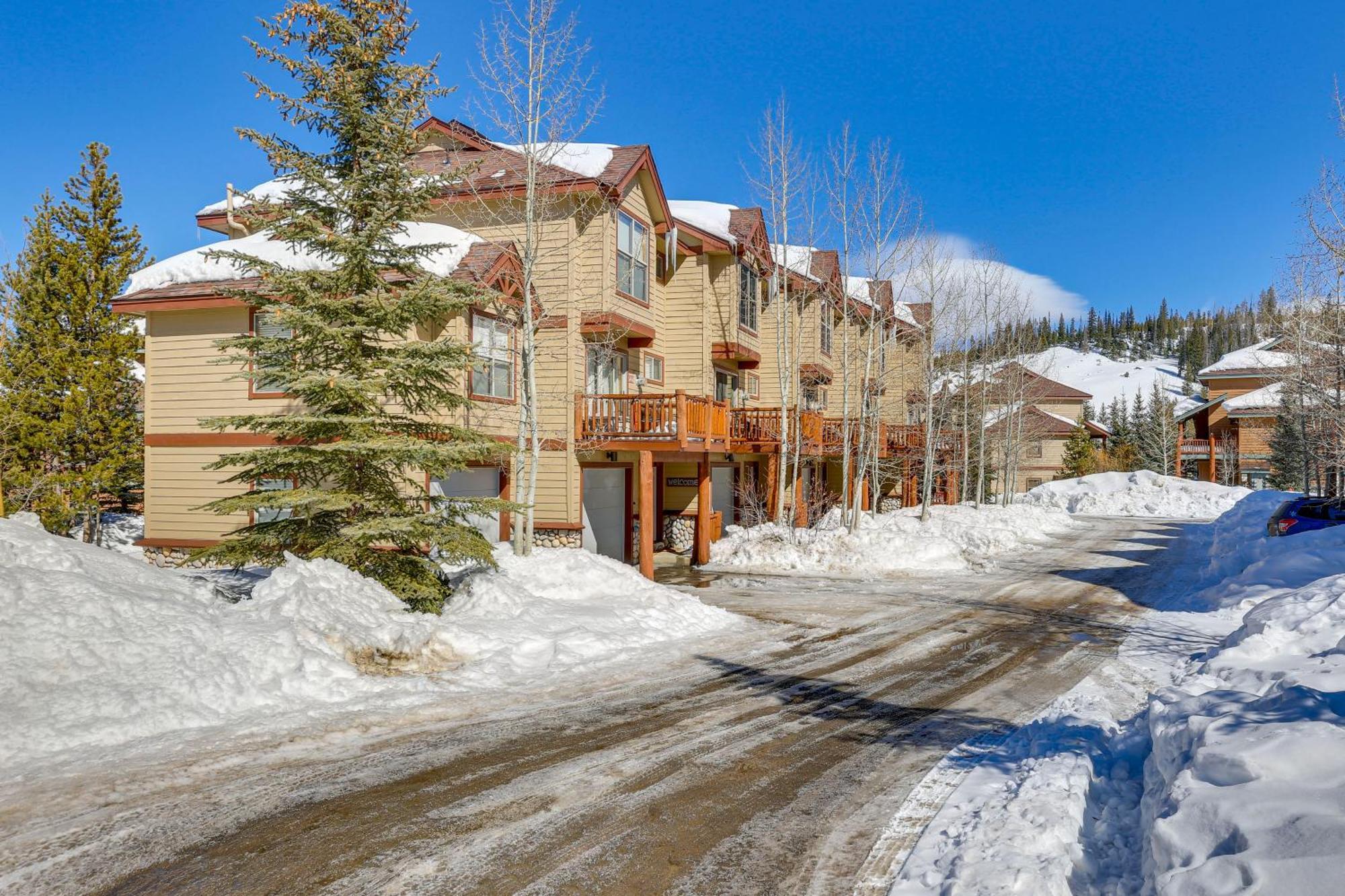 הוילה Airy Winter Park Gem With Private Outdoor Hot Tub! מראה חיצוני תמונה