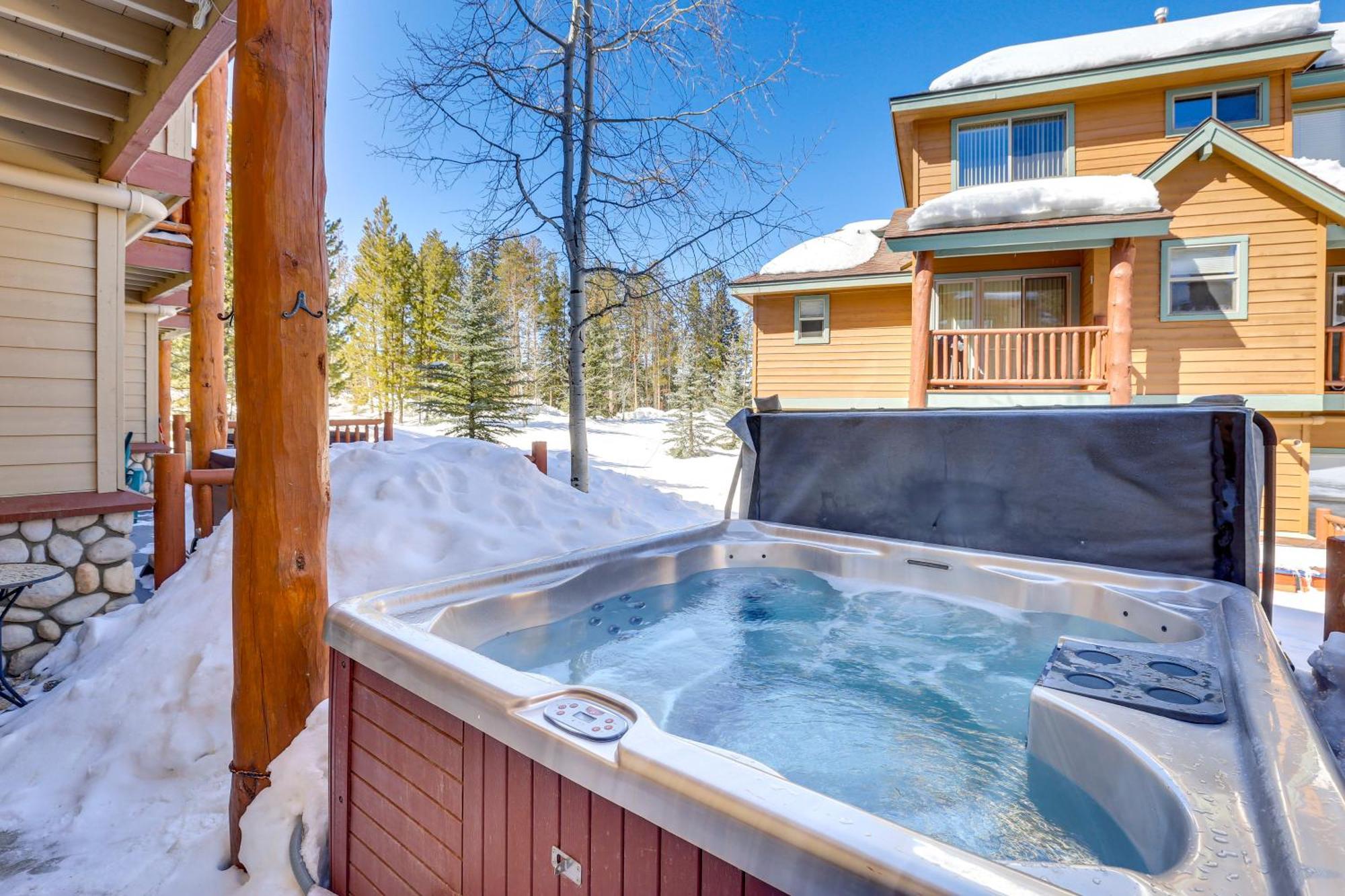 הוילה Airy Winter Park Gem With Private Outdoor Hot Tub! מראה חיצוני תמונה